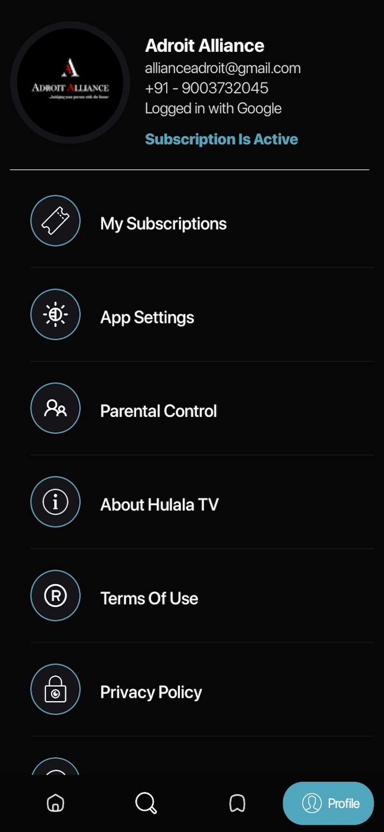 Adroit Alliance OTT Screenshot 10