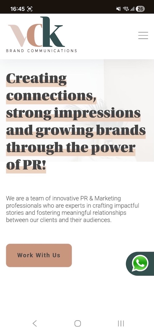 Adroit Alliance Website Development Work